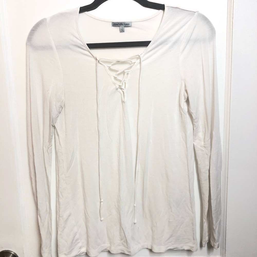 Charlotte Russe Long Sleeve Top